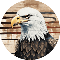 Thumbnail for Patriotic Door Hanger Eagle Sign Dco-00877-Dh For Wreath 18 Round