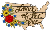 Thumbnail for Patriotic USA 22" Wood Door Hanger - DECOE-W-792-DH