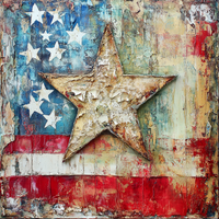 Thumbnail for Patriotic Sign, USA Sign, DCO-13567, Sign For Wreath, 10x10