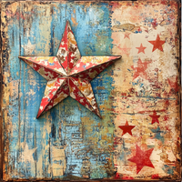 Thumbnail for Patriotic Sign, USA Sign, DCO-13573, Sign For Wreath, 10x10