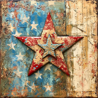 Thumbnail for Patriotic Sign, USA Sign, DCO-13577, Sign For Wreath, 10x10