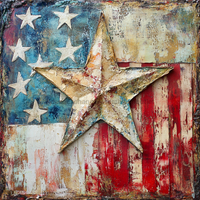 Thumbnail for Patriotic Sign, USA Sign, DCO-13579, Sign For Wreath, 10x10