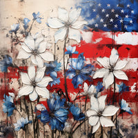 Thumbnail for Patriotic Sign, USA Sign, DCO-13588, Sign For Wreath, 10x10