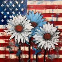 Thumbnail for Patriotic Sign, USA Sign, DCO-13603, Sign For Wreath, 10x10