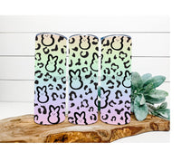 Thumbnail for Peeps Tumbler, Easter Leopard Bunny Tumbler 20 oz Skinny Tumbler - DECOETUMBLER-245