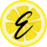 Thumbnail for Personalized Lemon Sign Initial Monogram Decoe-4088-Dh-Custom 18 Wood Round E