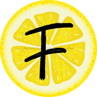 Thumbnail for Personalized Lemon Sign Initial Monogram Decoe-4088-Dh-Custom 18 Wood Round F