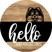Thumbnail for Dog Door Hanger, Hello Brought Treats Door Hanger, DCO-01975-DH, 18
