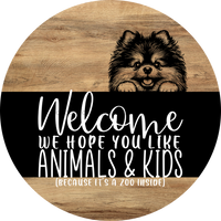 Thumbnail for Dog Door Hanger, Hello Brought Treats Door Hanger, DCO-01975-DH, 18