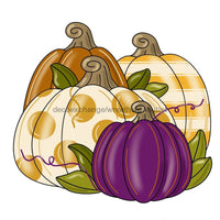 Thumbnail for Pumpkin Signs, Fall Sign, Autumn Sign, wood sign, PCD-W-013 door hanger, fall