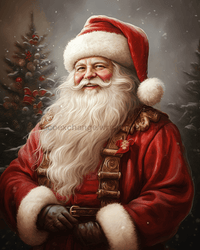 Thumbnail for Red Santa Sign Christmas Dco-00708 For Wreath 8X10 Metal
