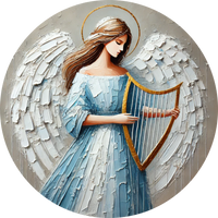 Thumbnail for Religious Angel Sign, DECOE-5285-D, Sign For Wreath, 10