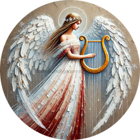 Thumbnail for Religious Angel Sign, DECOE-5300-D, Sign For Wreath, 10