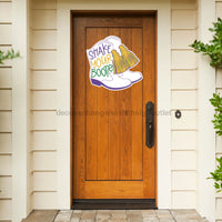 Thumbnail for Shake Your Bootie Mardi Gras 22" Wood Door Hanger - DECOE-W-903455-DH