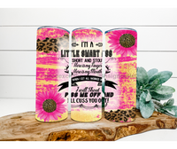 Thumbnail for Short and Stout Funny Tumbler, 20 oz Skinny Tumbler - DECOETUMBLER-183