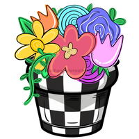 Thumbnail for Spring Door Hanger Flower Door hanger wood sign DECOE-W-904788-DH 22‚Äô‚Äô Door Hanger 22‚Äô‚Äô Door Hanger