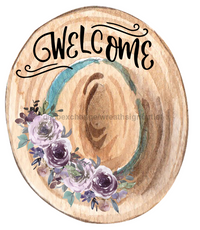 Thumbnail for Spring Hat 22" Wood Door Hanger - DECOE-W-639-DH