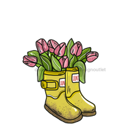 Thumbnail for Spring Rubber Boots Door Hanger Mj-W-00021 22‚Äô Wood