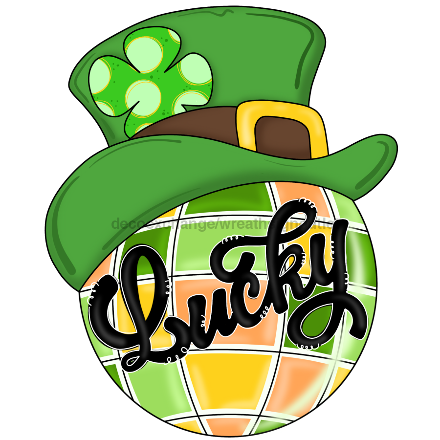 St Patricks Day Disco 22" Door Hanger - CR-W-162-DH