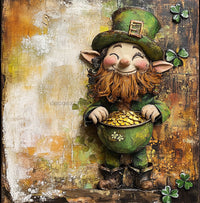 Thumbnail for St Patricks Day Sign, Leprechan Sign, DCO-02325, Sign For Wreath, 10x10 Metal Sign