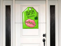 Thumbnail for St Patricks Day Sign Tag Irish Kisses Wood Sign Pcd-W-081 22 Door Hanger