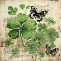 Thumbnail for St Patricks Day Vintage 10x10" Metal Wreath Sign - OAW-0019