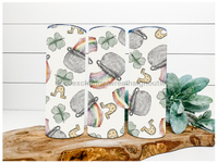 Thumbnail for St Patricks Day Sketchy 20 oz Skinny Tumbler - DECOETUMBLER-029