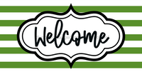 Thumbnail for St Patricks Day Welcome Sign Dco-00723 For Wreath 6X12 Metal