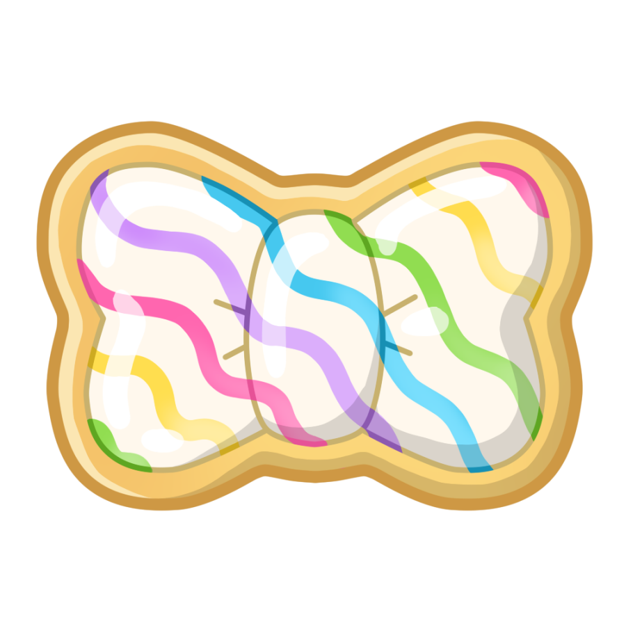 Sugar Cookie Bow Sugar Cookie 22" Wood Door Hanger - DECOE-W-903750-DH