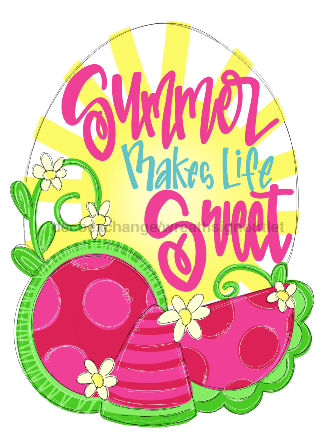Summer 30" Wood Door Hanger - DECOE-W-830-DH-30