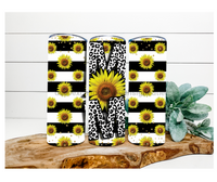 Thumbnail for Sunflower Mom, 20 oz Skinny Tumbler - DECOETUMBLER-159