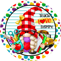 Thumbnail for Vinyl Decal, Teacher Sign, Gnome Sign, 10