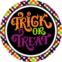 Thumbnail for Trick or Treat Sign, DECOE-5284-D, Sign For Wreath, 10