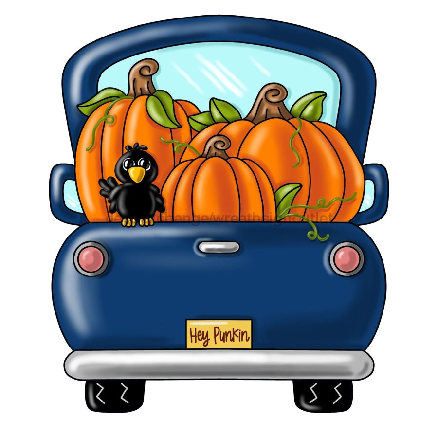 Truck Pumpkin Sign, Fall Sign, Autumn Sign, wood sign, PCD-W-013 - DecoExchange¬Æ