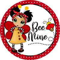 Thumbnail for Wreath Sign, Valentine Sign, Bug Sign, Bee Mine, 10