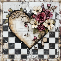 Thumbnail for Valentine Sign Heart Dco-02146 For Wreath 10X10’’ Metal