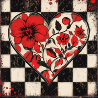 Thumbnail for Valentine Sign Heart Dco-02153 For Wreath 10X10’’ Metal