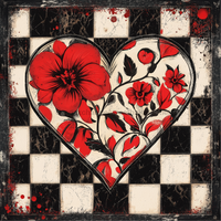 Thumbnail for Valentine Sign Heart Dco-02154 For Wreath 10X10’’ Metal