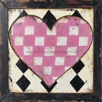 Thumbnail for Valentine Sign Heart Dco-02155 For Wreath 10X10’’ Metal