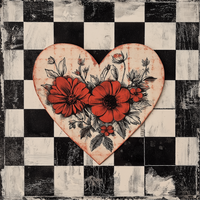 Thumbnail for Valentine Sign Heart Dco-02157 For Wreath 10X10’’ Metal