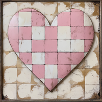 Thumbnail for Valentine Sign Heart Dco-02169 For Wreath 10X10’’ Metal