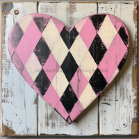 Thumbnail for Valentine Sign Heart Dco-02173 For Wreath 10X10’’ Metal