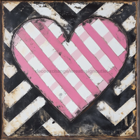 Thumbnail for Valentine Sign Heart Dco-02175 For Wreath 10X10’’ Metal
