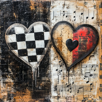 Thumbnail for Valentine Sign, Heart Sign, DCO-02212, Sign For Wreath, 10x10 Metal Sign