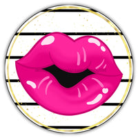 Thumbnail for Valentine Lips 18" Wood Door Hanger - CR-150-DH