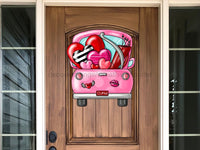 Thumbnail for Valentine Sign Truck Wood Sign Pcd-W-070 22 Door Hanger