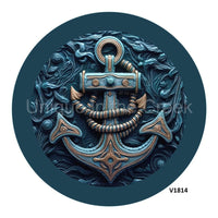 Thumbnail for 3D ANCHOR EVERYDAY 10.5" Vinyl Wreath Sign - UTIC-VINYL-V1814