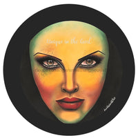 Thumbnail for Evil Queen Iveth Wright Halloween Fall Autumn 10.5" Vinyl Wreath Sign - UTIC-VINYL-VIvethMedusa