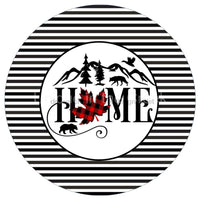 Thumbnail for HHOME MAPLE LEAF PATRIOTIC CANADA EVERYDAY 10.5" Vinyl Wreath Sign - UTIC-VINYL-V1197