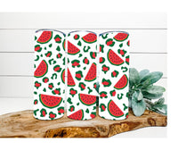 Thumbnail for Watermelon Tumbler, Watermelon Leopard 20 oz Skinny Tumbler - DECOETUMBLER-280